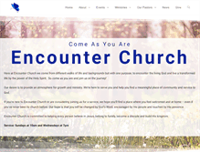 Tablet Screenshot of encounterchurchny.org